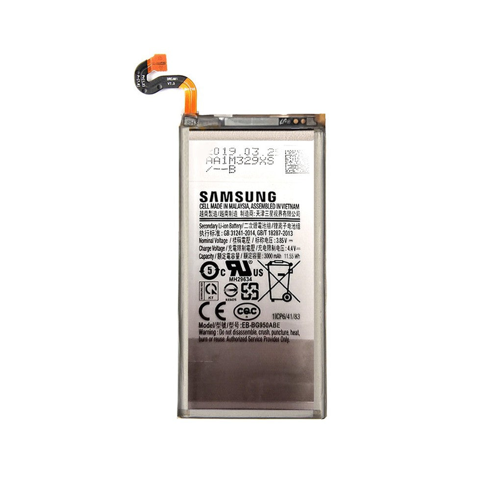Samsung Galaxy S8 (SM-G950F) Battery 3000mAh GH43-04731A EB-BG950ABE (Gold) Samsung Galaxy S8 (SM-G950F) Battery 3000mAh GH43-04731A EB-BG950ABE (Gold)